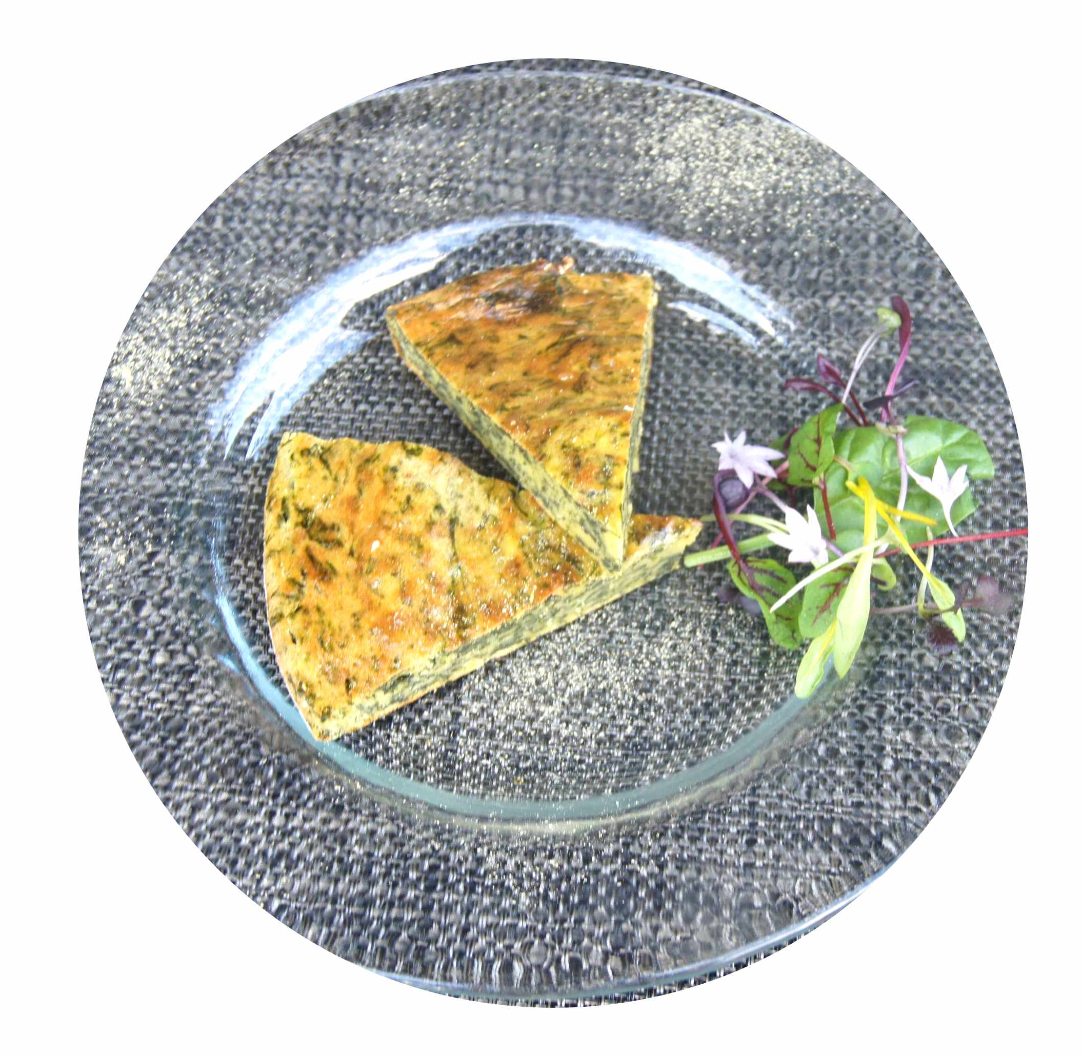 Galettes de maïs aux épinards